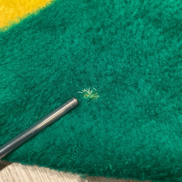 Vintage John Deere Tractor Biederlack 48x54 Fleece Blanket USA Throw - Picture 4 of 5